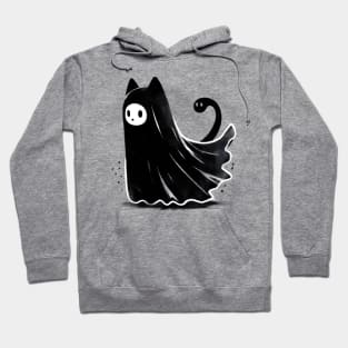 Ghost cat Hoodie